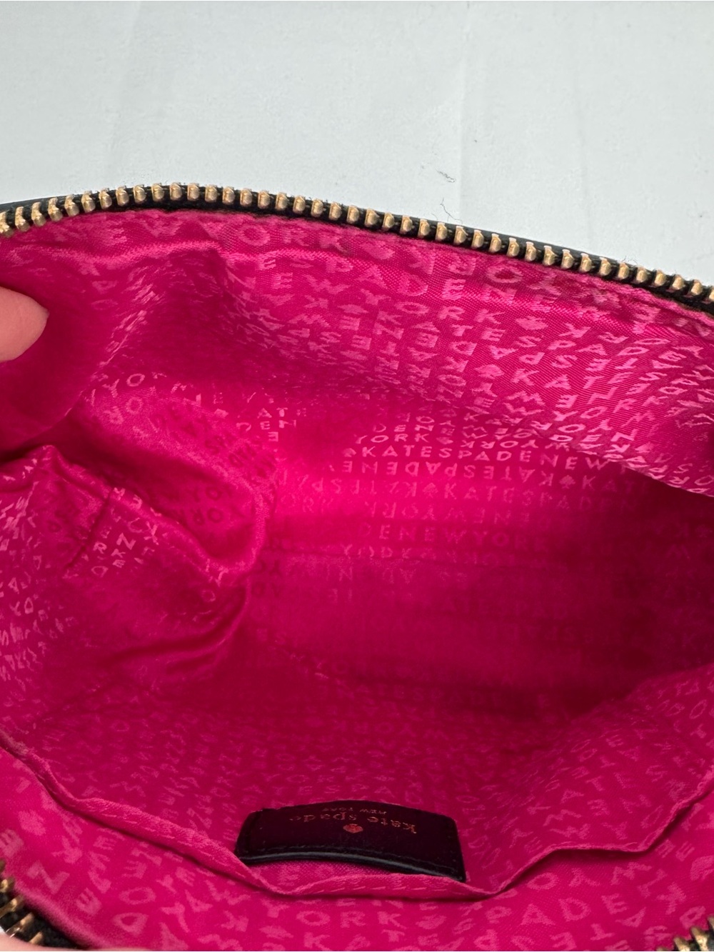 Kate Spade Wellesley Hanna Black Saffino Leather Crossbody Bag - Picture 11 of 16